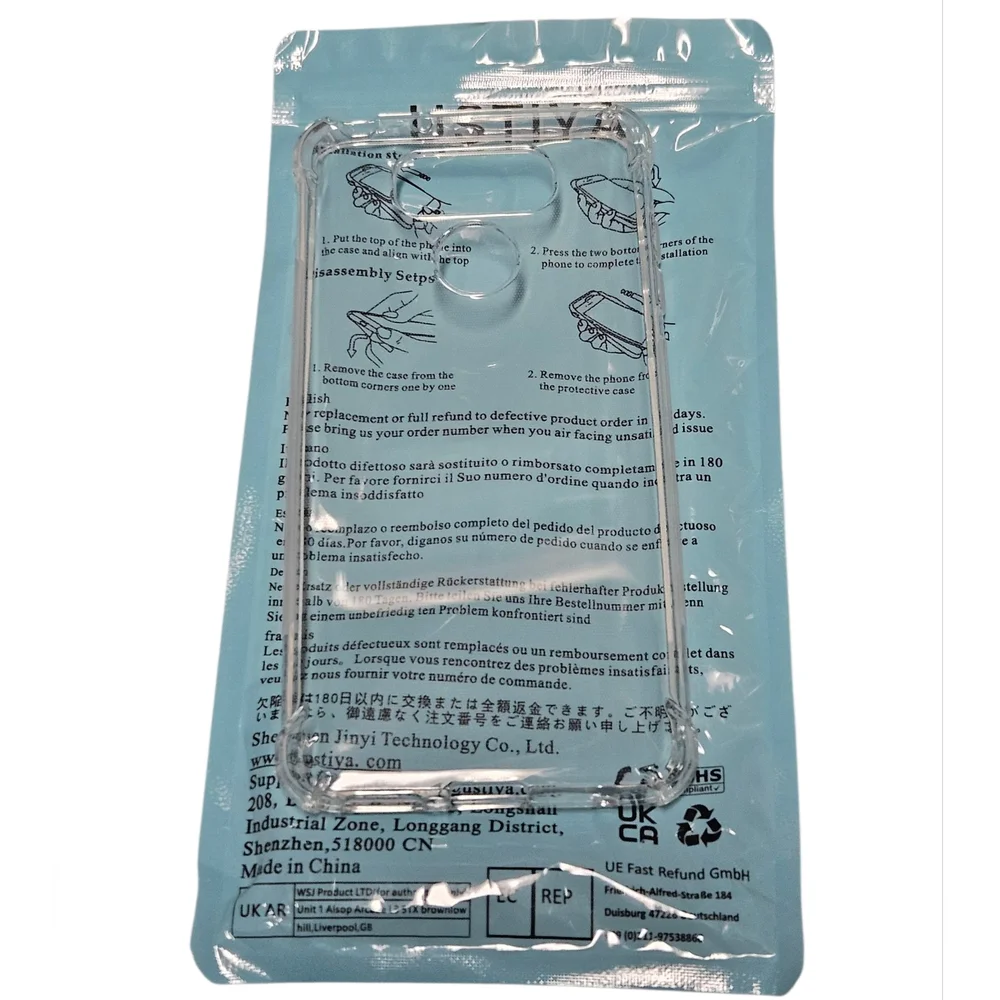 USTIYA Clear TPU Case for LG G6